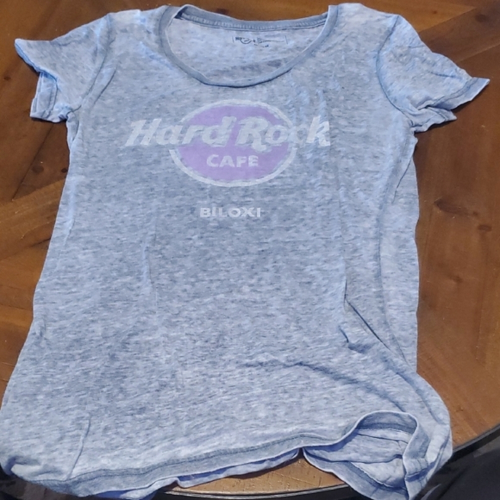 Hard Rock Cafe Light Gray Women's Tee